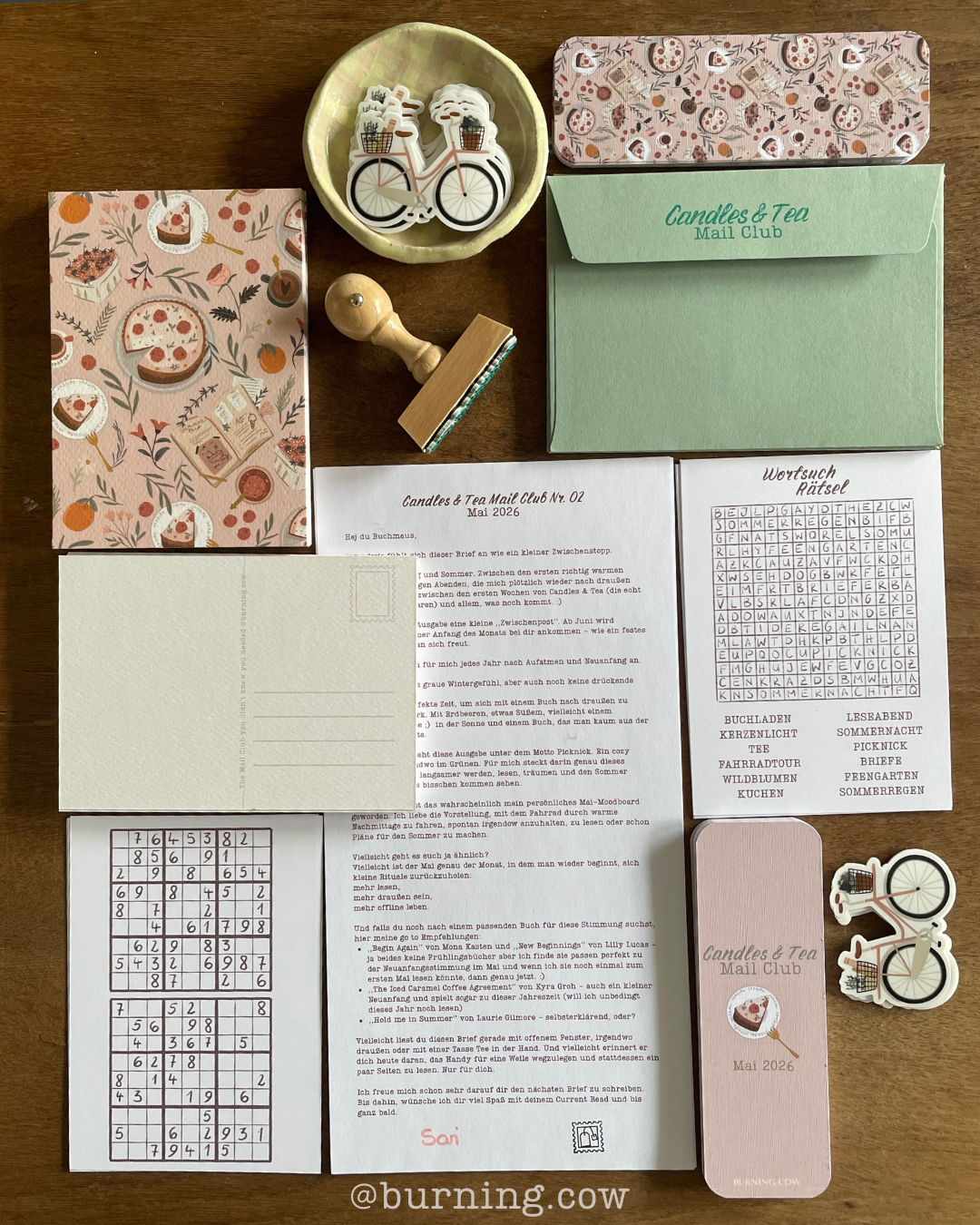Candles & Tea Mail Club