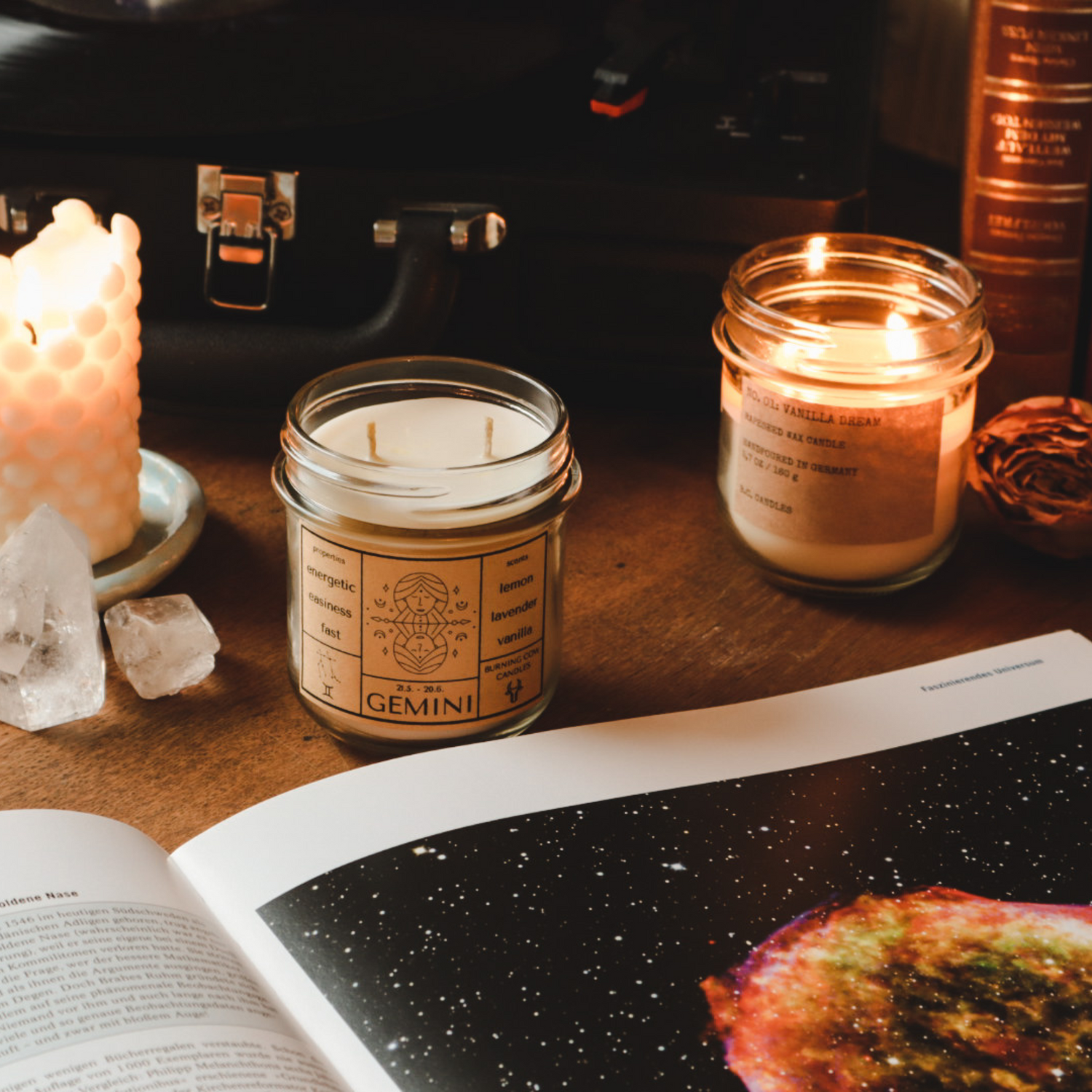 Sternzeichenkerzen